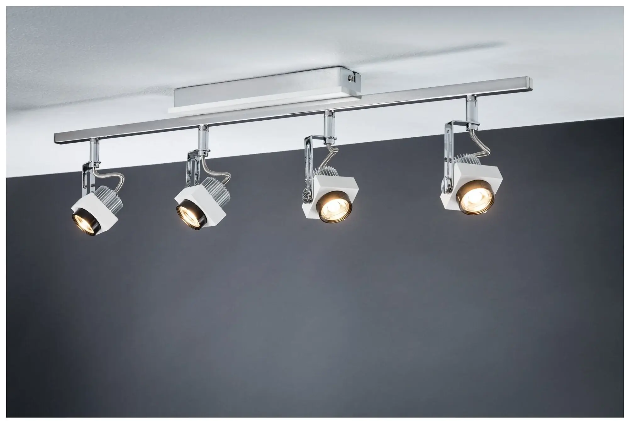 Diagram showing a three-point lighting setup